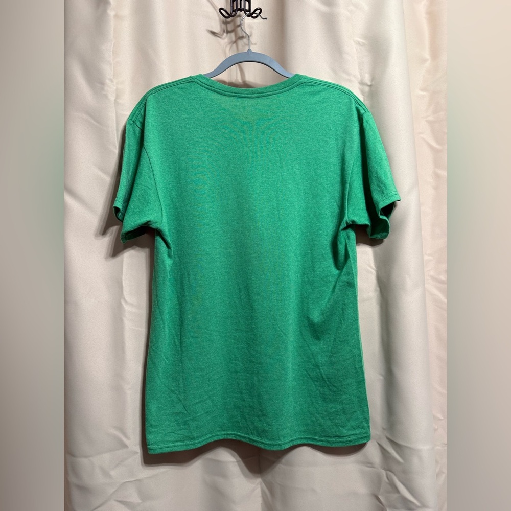 Disney Stitch "No Plans" Graphic Tee - Sage Green - Unisex M - NWOT - Picture 5 of 9